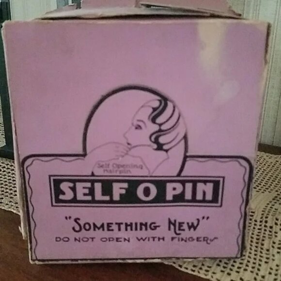 Art Deco Flapper Hair Pins Antique Original NWT - Picture 5 of 6